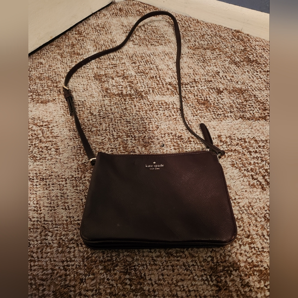Kate Spade burgundy crossbody